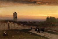 George Inness - Twilight